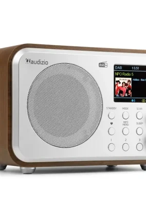 2nde Vie - Audizio Milan - Radio DAB+ avec Batterie et Bluetooth - Argent - Promotion