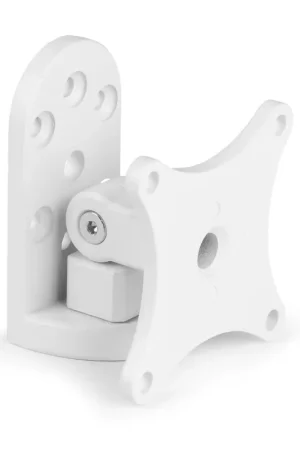Excellente qualité | Support Mural Pivotable et Inclinable pour Enceintes Power Dynamics PDW - Blanc