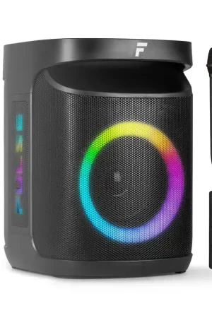 Excellente qualité - Fenton Pulse65 Enceinte Bluetooth pour Soirée - 140 Watts, Batterie Longue Autonomie 12H