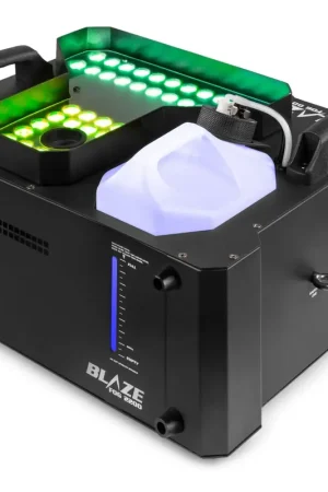 Préféré des clients - BeamZ Professional BLAZE2200 - Machine à Fumée Verticale et Horizontale RGB - 2200 Watts