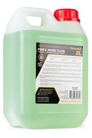 Dernières unités - BeamZ FSMF2 - Liquide de Machine à Fumée Densité Standard – 2 Litres