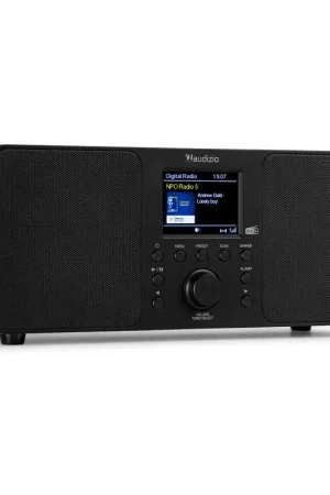 2nde Vie - Audizio Genua Radio DAB+ Bluetooth 5.0 - Noyer, Écran Couleur 2,8 avec Télécommande | Achetez dès maintenant