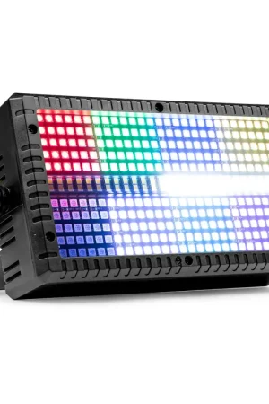 BeamZ BS336 - Stroboscope LED SMD combo RGB+W | Effet strobe + wash/blinder pour DJ & événement | Quantité limitée