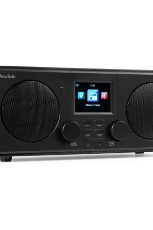 2nde Vie - Audizio Foza - Radio Internet WiFi Stéréo, DAB+/FM et Bluetooth 5.0 - Noire - Incontournable