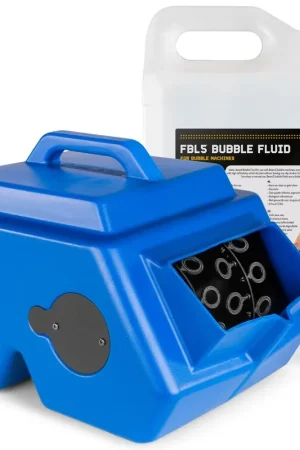 BeamZ B1500 - Pack Machine à Bulles pour Enfant/Mariage avec 5L de Liquide - Commandez dès aujourd'hui