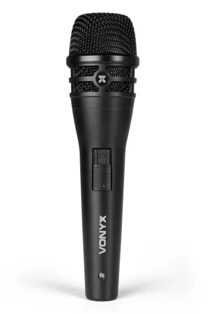 Vonyx VDM10 Microphone Dynamique Cardioïde - Câble inclus - Commandez dès maintenant
