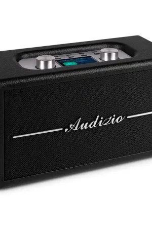 Disponible maintenant - Audizio Tune60 – Radio DAB+/FM BT sans fil au Design Rétro | Noire