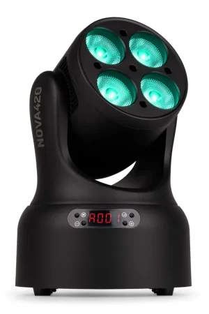 BeamZ NOVA420-BK - Lyre LEDs Wash 4x20 W RGBW Compacte | Noir | Offre exclusive