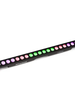 BeamZ LCB246 - Barre LED 24 Leds 6W avec 8 zones contrôlables - Éclairage RGBWA-UV & Effets Scéniques | DJ, Scène & Ambiance - Plébiscité par les clients