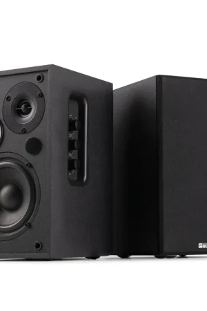 Livraison rapide | Audizio KS02 - Enceintes Hi-Fi avec Bluetooth 80W - Finition Noire