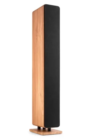 Prix imbattable | Audizio ARCO - Enceinte Colonne Passive Hi-Fi 160W Chêne Clair - Tour de Son pour Salon, Design Élégant et Installation Évolutive