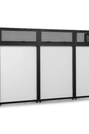 Prix cassé | Vonyx DBA200 - Pupitre DJ Pliable 2m avec Housses Lycra et Housse de Transport - Table DJ Large et Robuste pour Prestations