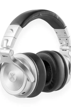 Vonyx HDX200SB - Casque DJ Premium Aluminium avec Sac de Transport - Casque Audio Filaire Pro pour Mix et Monitoring - Ajoutez au panier
