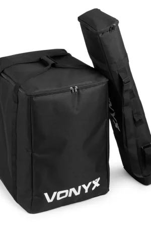 Vonyx VX808BAG - Set Housses de Transport pour Enceinte Colonne VX808 - Bien noté