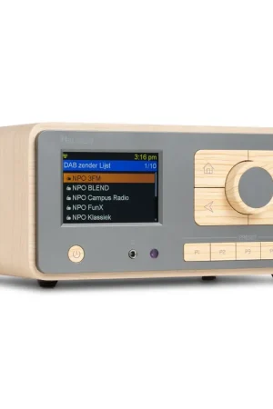 Audizio Dozza - Radio Internet Wi-Fi DAB+ FM avec BT 5.3 - Couleur Bambou - Disponible maintenant