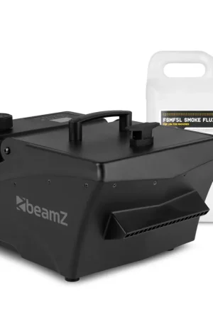 Prix imbattable | BeamZ ICE1400 - Machine à Fumée Lourde 1400 W DMX avec 5L de Liquide