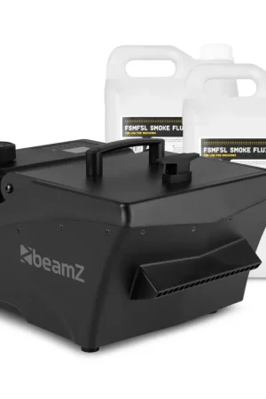 BeamZ ICE1400 - Machine à Fumée Lourde 1400 W DMX avec 10L de Liquide - Plébiscité par les clients