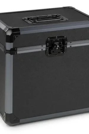 Vonyx RC82 Valise pour Disques Vinyles 12", Capacité 70 Vinyles, Noire - Très demandé