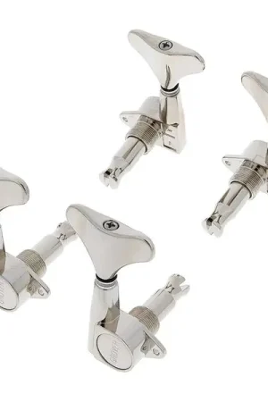Grover 144NL4 Mini Bass Nickel LH - Excellente qualité