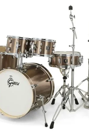 Dernière chance | Gretsch Drums Energy Grey Steel 5-piece HWP