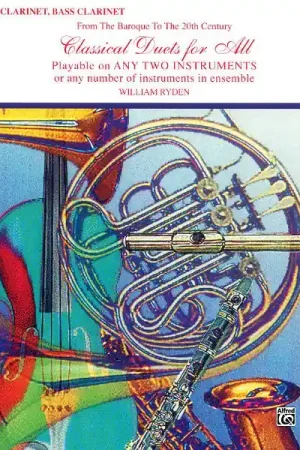 Derniers jours - Alfred Music Publishing Classical Duets for All Clarin