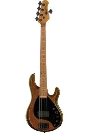 Déstockage - Music Man Dark Ray 5 Gold Bar
