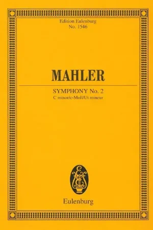 Meilleure vente - Edition Eulenburg Mahler Sinfonie Nr. 2 C-Moll
