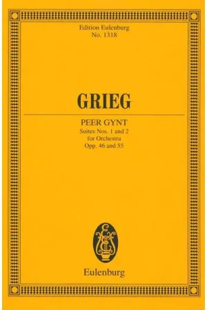 Edition Eulenburg Grieg Peer Gynt Suites 1 + 2 - Promo exceptionnelle