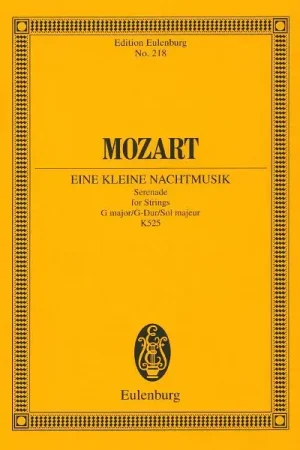 Produit phare - Edition Eulenburg Mozart Eine kleine Nachtmusik