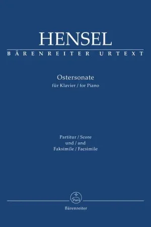 Bärenreiter Hensel Ostersonate | Haute qualité
