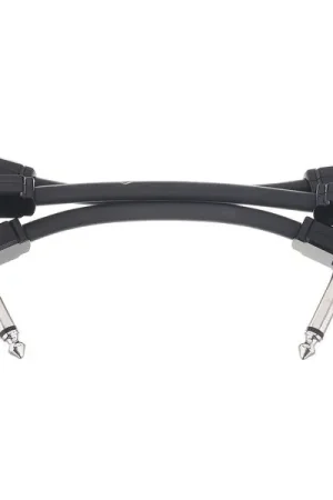 Réduction - Ernie Ball Flex Patch Cable 3" black set