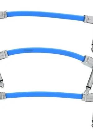 Prix spécial | Ernie Ball Flex Patch Cable 3" blue set