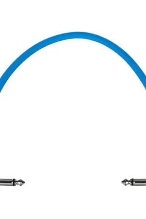 Jusqu'à épuisement des stocks - Ernie Ball Flex Patch Cable 12" blue