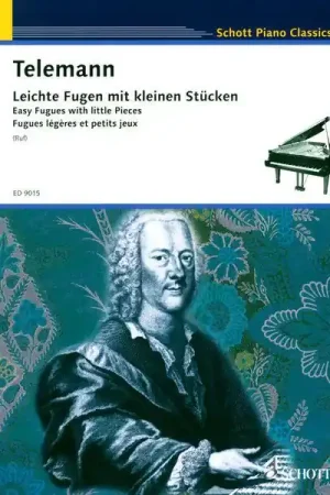 Schott Telemann Leichte Fugen | Stock presque épuisé