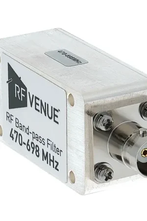 RF Venue Band-Pass Filter 470-698 MHz | Plus que quelques pièces