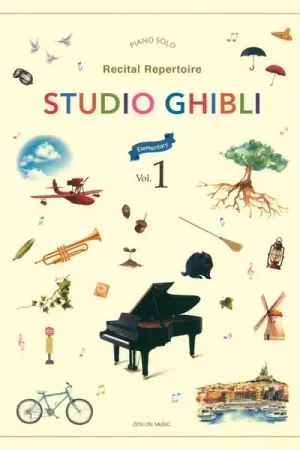 Zen-On Studio Ghibli Recital 1 Easy - Très demandé