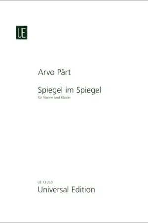 Livraison express - Universal Edition Pärt Spiegel im Spiegel Violin