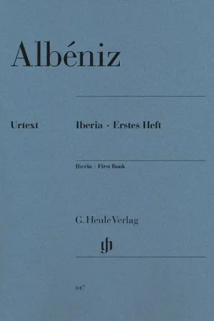 Henle Verlag Albéniz Iberia 1 | Produit tendance