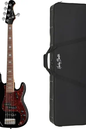 Nouveau produit - Harley Benton MV-5PJ Black w/Case