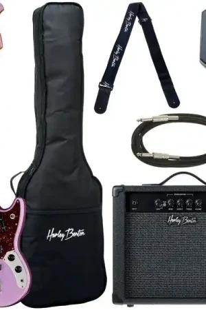 Nouveau lancement | Harley Benton MV-4MSB Burgundy Mist Set
