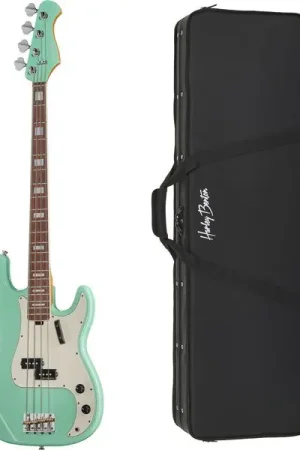 Haute qualité - Harley Benton MV-4P Seafoam Green w/Case