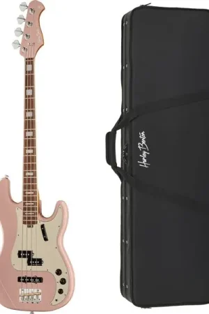 Coup de cœur | Harley Benton MV-4PJ Shell Pink w/Case