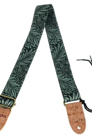 Cascha Ukulele Strap Olive Jungle Veg - Haute qualité