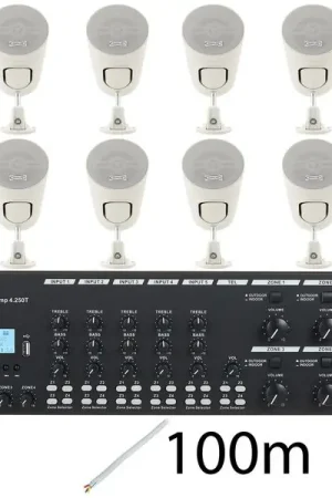 Sirus 4zone Drop Bundle S white - Expédition immédiate