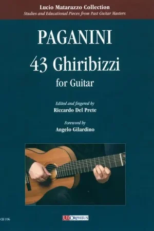 UT Orpheus Edizioni Paganini 43 Ghiribizzi Guitar | Direct fabricant