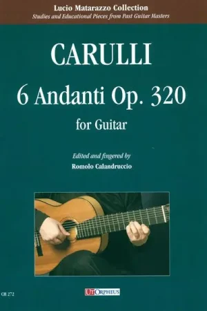 Derniers articles | UT Orpheus Edizioni Carulli 6 Andanti