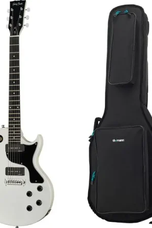 Harley Benton SC-Special Faded White w/Bag - Satisfait ou remboursé