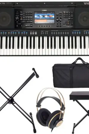 Expédition rapide - Yamaha PSR-SX920 Deluxe Bundle