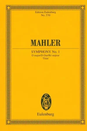 Tendance | Edition Eulenburg Mahler Sinfonie Nr. 1 D-Dur