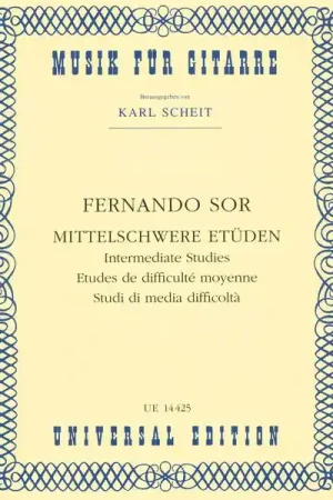 Bon plan - Universal Edition Sor Mittelschwere Etüden